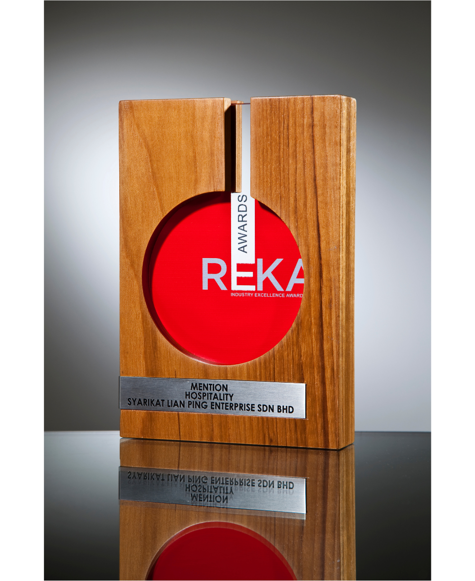 REKA Awards 2014Industry Excellence AwardHospitalityMention